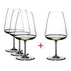 Riedel Winewings Riesling Glas 101.7cl 4-pack