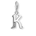 Thomas Sabo Letter K Pavé Pendant Berlock (Dam)