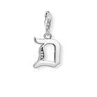 Thomas Sabo Letter D Pavé Pendant Berlock (Dam)