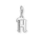 Thomas Sabo Letter H Pavé Pendant Berlock (Dam)