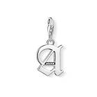 Thomas Sabo Letter A Pavé Pendant Berlock (Dam)