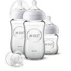 Philips Avent Newborn Glass Starter Set 3-pack