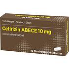 Cetirizin ABECE 10mg 10 Tabletter