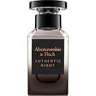 Abercrombie & Fitch Authentic Night Men edt 50ml