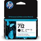 HP 712 38ml (Svart)