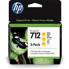 HP 712 29ml (Yellow) 3-Pack