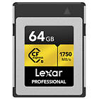 Lexar Professional CFexpress Type B Gold 1750/1000MB/s 64GB