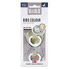 Bibs Colour Night Pacifier 2-pack (0-6 månader)