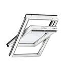 Velux Pivåhängt Takfönster Trä PU med Solo 7 1-Luft 2-Glas 66x140cm