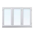 SP Fönster Stabil Sidohängt Trä Svanenmärkt 3-Luft 3-Glas 160x160cm