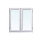 SP Fönster Stabil Sidohängt Trä Svanenmärkt 2-Luft 3-Glas 120x120cm