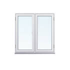 SP Fönster Stabil Sidohängt Trä 2-Luft 3-Glas 110x60cm
