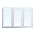 SP Fönster Balans Sidohängt Aluminium Svanenmärkt 3-Luft 3-Glas 160x160cm