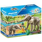 Playmobil Family Fun 70324 Elephant Habitat