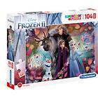 Clementoni Puslespill Maxi Kids SuperColor Disney Frozen 2 104 Brikker