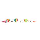 Trixie Rainbow Balls On An Elastic Band