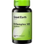 Great Earth B-Complex 100mg 60 Tabletter
