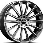 GMP Stellar Anthracite Diamond 10x21 5/112 ET27 CB66.6