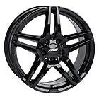 ATS Mizar Gloss Black 7.5x17 5/112 ET36 CB66.5