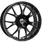 Monaco Mirabeau Matt Black Polished 8.5x19 5/120 ET20 CB74.1