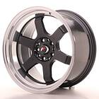 Japan Racing JR12 Gloss Black 10x18 5/114.3/120 ET20 CB74.1