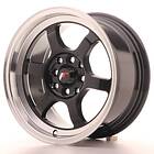 Japan Racing JR12 Gloss Black 7.5x15 4/100/114.3 ET26 CB73.1