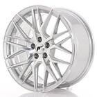 Japan Racing JR28 Machined Face Silver 8x17 5/112 ET40 CB66.6