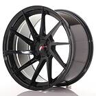 Japan Racing JR36 Gloss Black 10.5x20 5/112 ET10-30 CB74.1