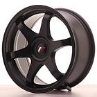 Japan Racing JR3 Matt Black 8x17 5/112 ET35 CB73.1