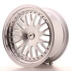 Japan Racing JR10 Machined Face Silver 9x17 5/115 ET25-30 CB74.1