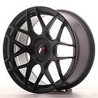 Japan Racing JR18 Matt Black 8x17 4/108 ET35 CB73.1