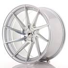 Japan Racing JR36 Silver Brushed 10.5x20 5/120.6 ET10-30 CB74.1