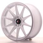 Japan Racing JR11 White 8.5x18 5/100/120 ET35 CB74.1