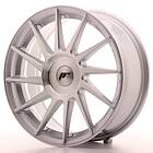 Japan Racing JR22 Machined Face Silver 7x17 5/118 ET35-40 CB73.1