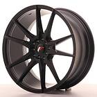 Japan Racing JR21 Matt Black 8.5x19 5/112/114.3 ET40 CB74.1