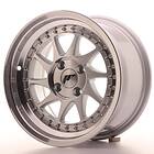 Japan Racing JR26 Machined Face Silver 8x15 4/100 ET15 CB67.1