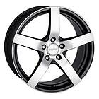 Nitro Wheels Epic Matt Gunmetal Polished 10x19 5/112 ET52 CB66.5