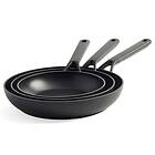 KitchenAid Classic Forged Aluminium Fry Pan set 3 pcs