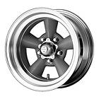 American Racing VN309 Vintage Silver Machined Lip 7x15 5/139.7 ET-6 CB83.1