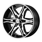 American Racing AR893 Gloss Black Machined 8x17 6/139.7 ET25 CB106.2