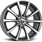 Brock Wheels B32 Titanium Full Polish 10x22 5/120 ET46 CB72.6