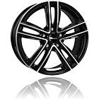 Brock Wheels RC27 Black Full Polish 8x18 5/112 ET57 CB66.7