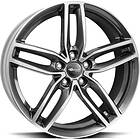 Brock Wheels RC29 Titanium Full Polish 7.5x17 5/112 ET29 CB66.6