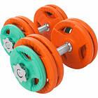 Gorilla Sports Adjustable Olympia Käsipainosetti 30mm 30kg