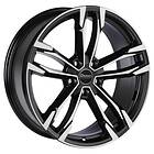 Ocean Wheels F5 Black Polish 9.5x19 5/112 ET39 CB66.5