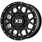 KMC XD ATV XS135 Satin Black 6x15 4/110 ET38 CB86