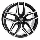 MSW by OZ 40 Black / Polished 8x18 5/112 ET40 CB73.1