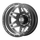 KMC XD130 Matte Gray Black Ring 6.5x17 8/200 ET-155 CB142