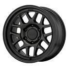 KMC KM717 Satin Black 8.5x17 5/127 ET18 CB71.5