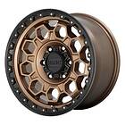 KMC KM545 Matte Bronze With Black Lip 9x17 5/127 ET18 CB71.5